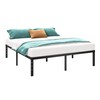HLIPHA Metal Platform Bed Frame 12 Inch Tall,No Box Spring