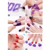 Unbranded 10pcs U-Shape Nail Polish Protector Stickers - Anti-Overflow Manicure