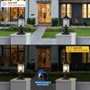 DASTOR 2 Pack Dusk to Dawn Outdoor Post Lights, Outdoor