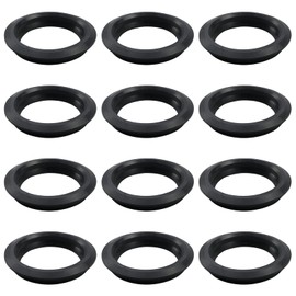 10 Pack 3" Flexible Rubber Tank Adapter (Bulkhead), Flexible Pipe-to-Tank Seal - Tank Adapter for Sealing