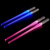 POFET 2Pairs of Lightsaber Chopsticks LED Light-Up Chopsticks for Kitchen