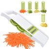 NACOLUS 5 in 1 Mandoline Slicer Vegetable Slicer Mandolin Multi