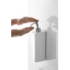 Yamazaki Industries 4258 Magnetic Two-Way Dispenser, Shampoo, White, (W x