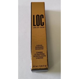 LOC Lot Of 2-LOC Love of Color Liquid Shimmer Shadow Dusk .03 oz Travel Size