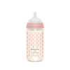 Suavinex, Biberón Anticólicos, 3 Meses, 8 Oz, Rosa