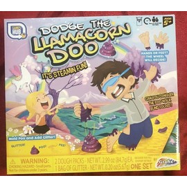 Games Hub Dodge The Llamacorn Doo - Llama Poop Blindfolded Poo Walk Floor Game