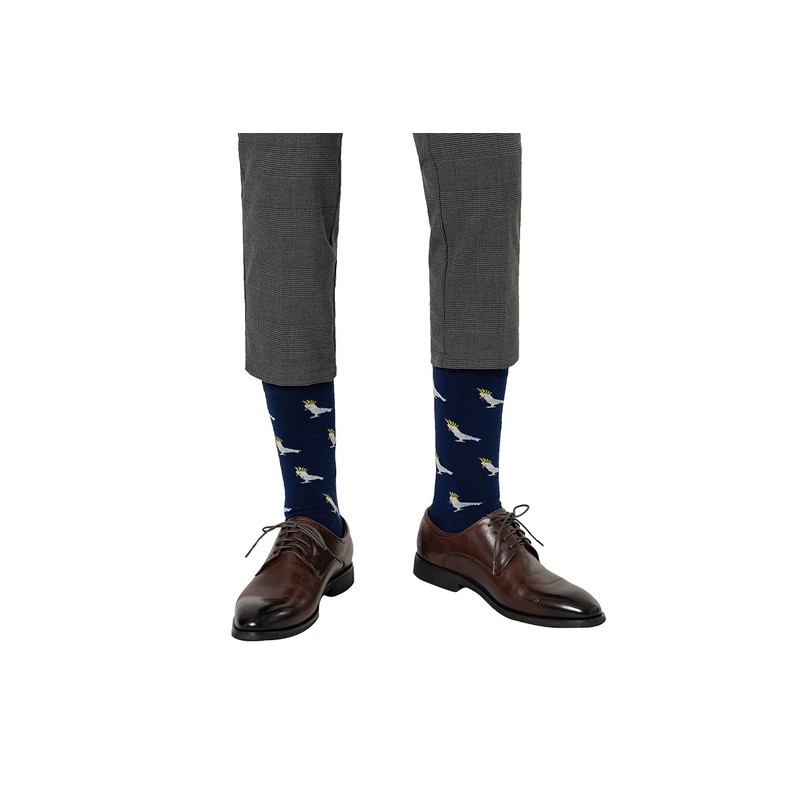 Cockatoo Socks For Him | Fun Socks for Her |