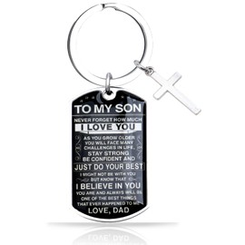 Teen Stocking Stuffers Teen Boy Stocking Stuffers 14-16 Years Old Stocking Stuffers For Teenagers Boys Tween Boy Inspirational Keychain Gifts For Son Men Best Son Ever Gifts Birthday Christmas Gifts