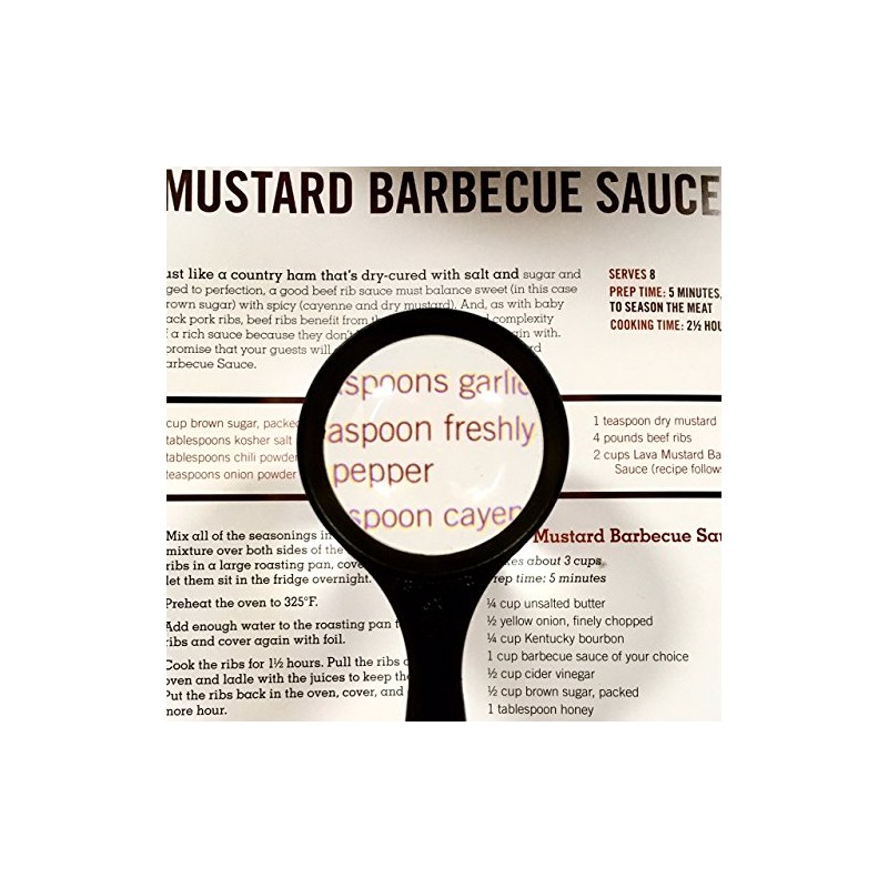 Professional Quality 5X Aspheric Lens Magnifier with Case Made in