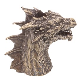 jojofuny Dragon Charm Pendant Necklace Vintage Dragon Jewelry for DIY Projects Unique Hanging Pendant for Women for Everyday Wear