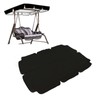 Waterproof Outdoor Swing Canopy Replacement 420D Silver Coated Oxford Fabric