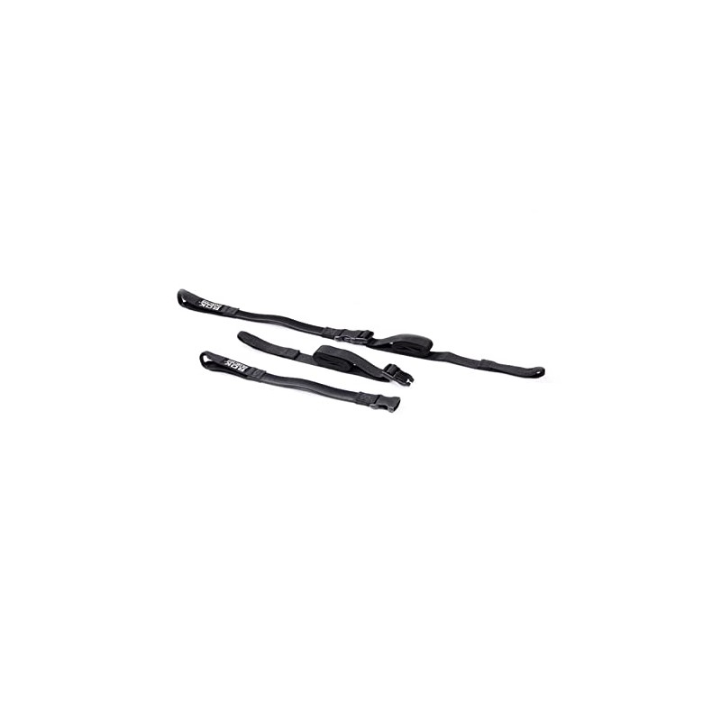 SW-MOTECH ROK Straps 2 Adjustable Tie Down Straps Black 500-1500mm