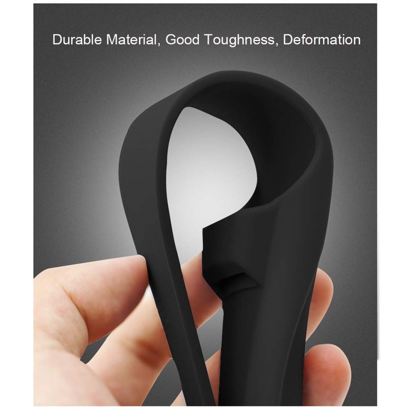 2-Pack Silicone Razor Case, Portable Soft Shaver Cover Bag Protector,