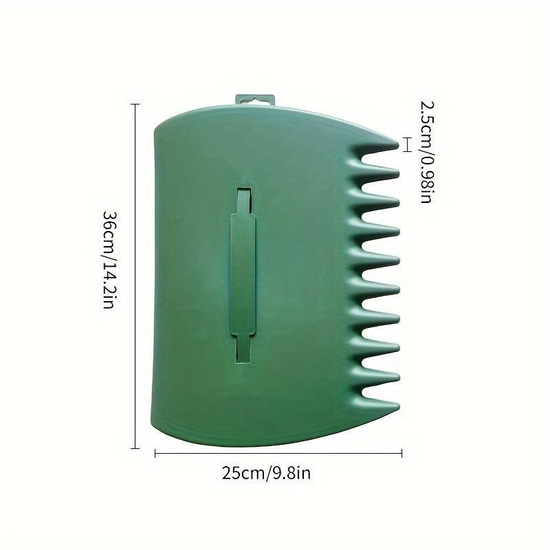 Leaf Scoop Hand Rake, Large Plastic Garden Grabber for Picking