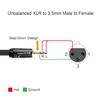 Cable Matters Unbalanced 3.5mm to XLR Cable 6 ft, Male