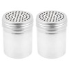 (Set of 2) Dredge Shakers 10 oz, Stainless Steel Spice
