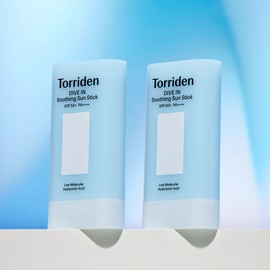 Torridon Toriden Dive-in Moisture Soothing Sun Stick 19g, 2 pieces (SPF 50+ PA++++) / 토리든 다이브인 모이스처 수딩 선스틱 19g, 2개 (SPF 50+ PA++++)