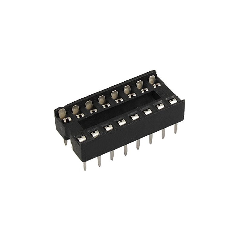 uxcell 30 Pcs 16 Pin 2.54mm DIP IC Socket Solder