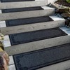 Aucuda 6pcs 8.5" x 30" Stair Treads Outdoor for Elders