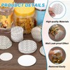 PATIKIL 40mm/1.57" Foam Lid Liner, 160Pcs Adhesive Round PS Pressure