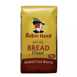 Smucker Foods of Canada Corp. Robin Hood, Best For Bread, Homestyle White Flour, 5kg/11lbs,