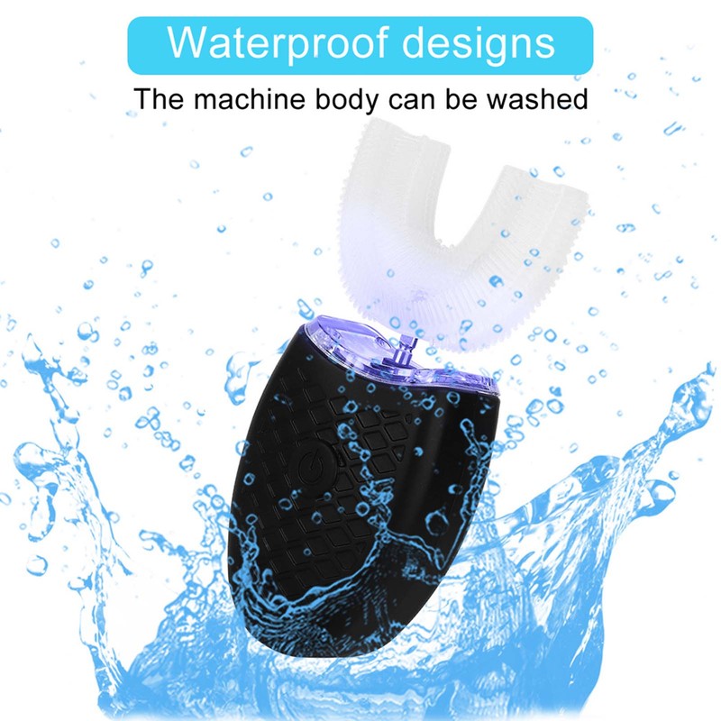 U shaped Adult Electric Sonic Toothbrush Automatic Cleaning Toothbrush Oral