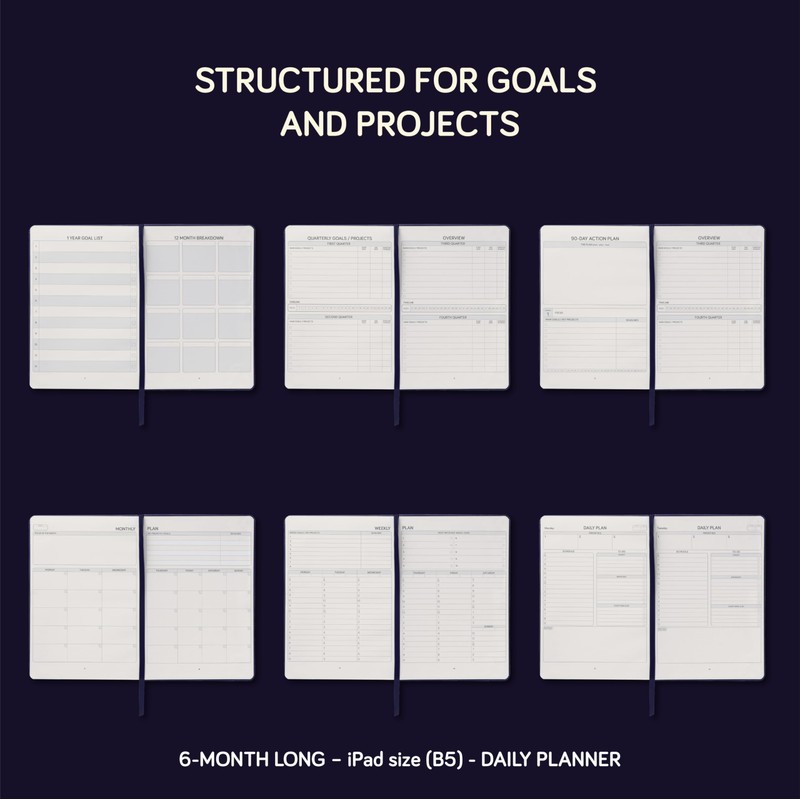 ifocus Work Planner for Business Project,Schedule & Goal Setting, Hourly