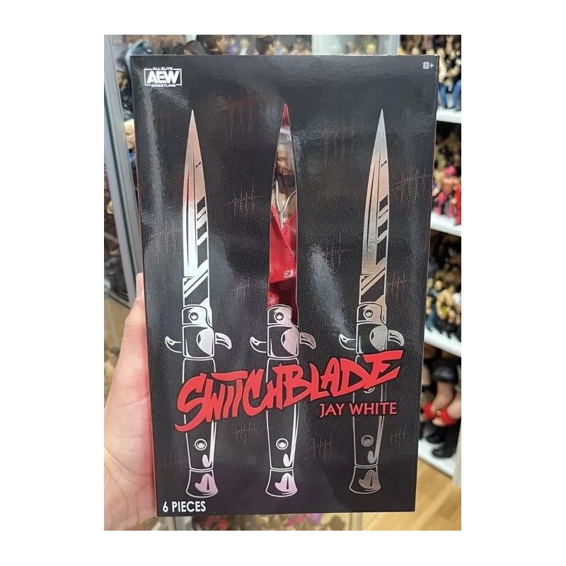 AEW Switchblade Jay White - AEW Exclusive Jazwares Wrestling Figure