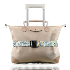 Travel Inspira Luggage Strap with TSA Combination Lock - Adjustable, Easy to Use, Protect Your Luggage (Rose Window)