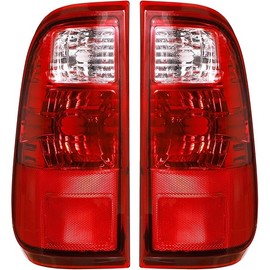 Boine Tail Light Compatible With 2008-2016 Ford F250 F350 F-250 F-350 Driver and Passenger Side Rear Light Brake Lamps Replaces FO2800208 FO2801208