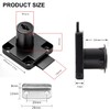 Litensh Cam Lock 22mm, Cabinet Lock with Key Different, Mailbox