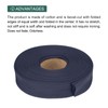 sourcing map 1 Inch Double Fold Bias Tape Polyester Continuous