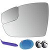 EAP Driver Side Mirror Glass Compatible with Ford Focus 2012-2018,