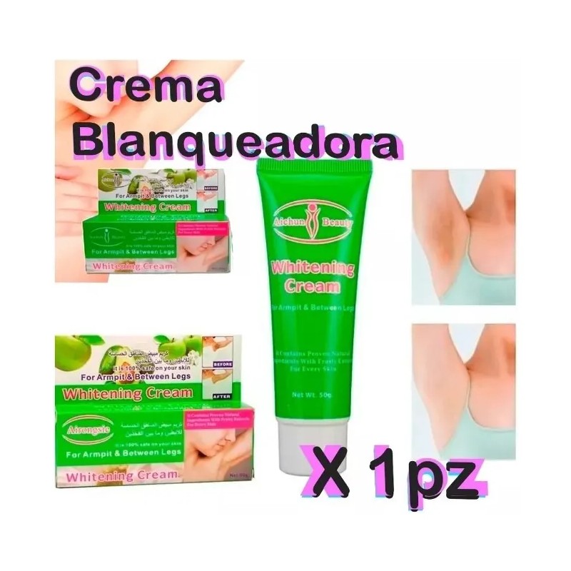 Crema Despigmentante Aclaradora Codo Cuello Axilas Gluteo50g Cítrica