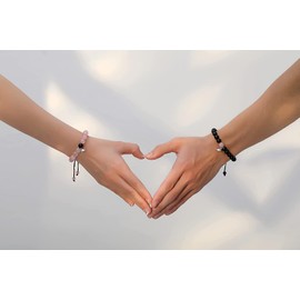 JoycuFF Birthday Christmas Anniversary Valentine's Day Gifts for Women Men Mom Mama Grandma Adjustable Beaded Bracelets Gifts for Daughter Mom Sister Mommy Bestie Soul Sister