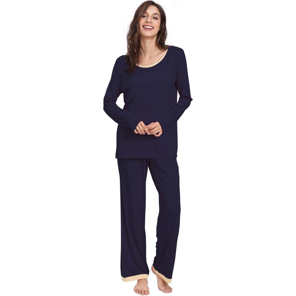 GYS Viscose from Bamboo Women's Pajama Sets Super Soft Long
