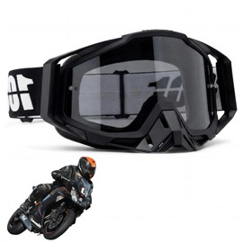 Eulihent Occhiali Motocross Maschera Motocross Mascherina Motocross Occhiali da Moto Antipolvere Occhialoni Moto Visiera Cross per Moto, ATV, Casco Compatibile