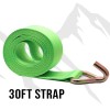 Boxer Tools Winch Strap 4" x 30' w/ Twin J
