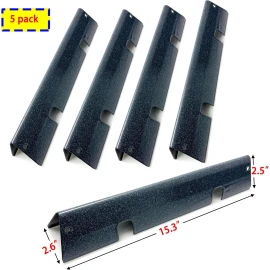 DwellWel Flavorizer Bars and 69787 Grill Burner for Weber Spirit and Spirit II 300 Series