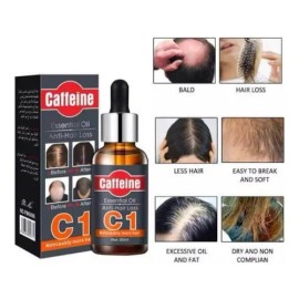 Serum Anticaida Calvicie Caffeina Gengibre Y Vitaminas 30ml