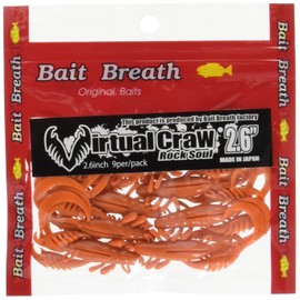 Bait Breath(ベイトブレス) ワーム バーチャルクロー2.6 S851マッドオレンジ