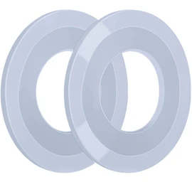 2 X Replacement Silicon Clear Washers for Geberit Flush Valve Base