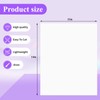 Joyberg 18Pack Poster Board, 11in x 14in White Poster Boards,