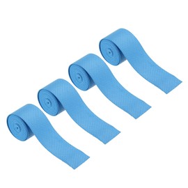 PATIKIL Drum Stick Tape Drumstick Grips Drumstick Wrap Anti Slip 4pcs 1" Width 3.3ft for Drum Percussion Drumming Accessories Blue