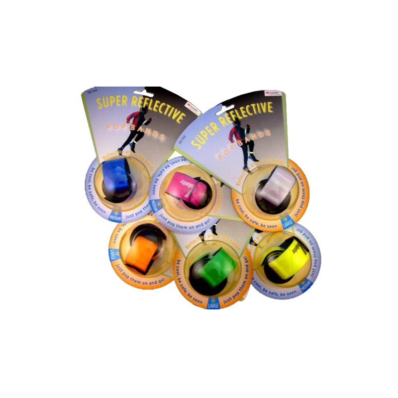 Vedante Reflective Pop Band - Green, 30cm