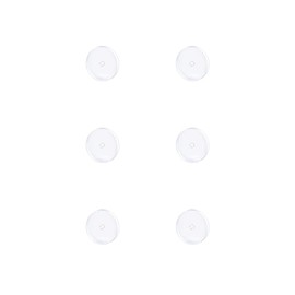 Clear Piercing Disc for Piercing Bump,Pressure Silicone Earrings for Keloids Healing Pads Belly Button Piercing Kit Nose Piercing Bump Treatment (5MM 6PCS)