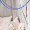 BESPORTBLE Decorative Fishing Net Wall Art Nautical Style Rope Fish