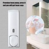 Soap Dispenser Wall Mount Foaming, 600ml Wall Mounted Manual Foam