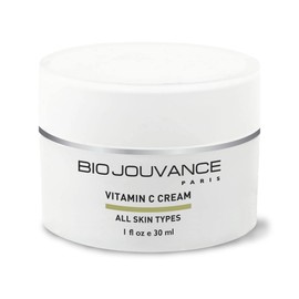 BIO JOUVANCE PARIS - Multi Vitamin C Cream 1oz / 30ml - All Skin Types | Anti Aging | Skin Brightening | Highly Concentrated Formula | Daily Facial Skin Care Treatment Regimen | Made in France