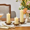 Luminara Classic Slim Flameless LED Candle, Ivory 2" x 4.5,